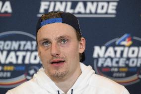2025 4 Nations Face-Off - Media day of the Team Finland