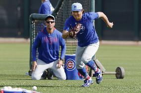 Baseball: Chicago Cubs pitcher Imanaga