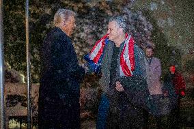 President Trump Welcomes Released Russian Prisoner Mark Fogel