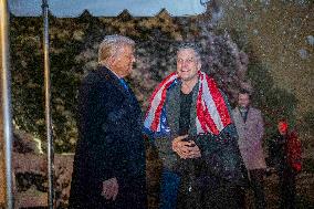 President Trump Welcomes Released Russian Prisoner Mark Fogel