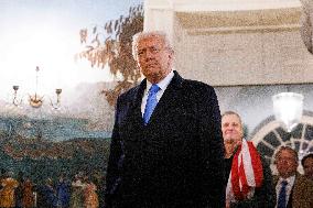 President Trump Welcomes Released Russian Prisoner Mark Fogel at White House