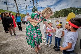 Queen Mathilde Visit To Costa Rica