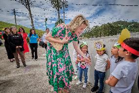 Queen Mathilde Visit To Costa Rica