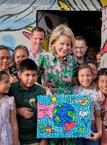 Queen Mathilde Visit To Costa Rica