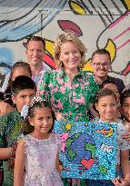 Queen Mathilde Visit To Costa Rica