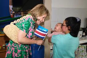 Queen Mathilde Visit To Costa Rica