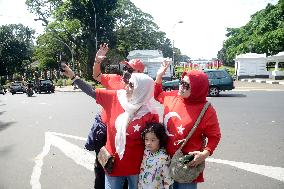 Turkish President Recep Tayyip Erdogan Visit Indonesia