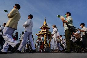 Makha Bucha Day Celebration In Bangkok.