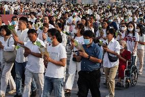 Makha Bucha Day Celebration In Bangkok.