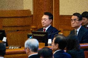 President Yoon at His Impeachment Trial - Seoul