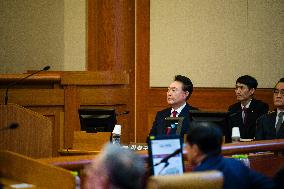 President Yoon at His Impeachment Trial - Seoul