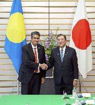 Japan-Palau leaders' meeting in Tokyo
