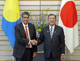Japan-Palau leaders' meeting in Tokyo