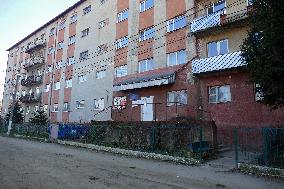 Hostel for displaced persons in western Ukraine