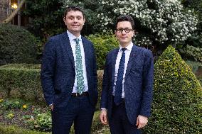 Portrait of Sebastien Saint-Pasteur with Antoine Vermorel-Marques - Paris