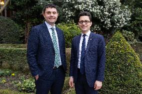 Portrait of Sebastien Saint-Pasteur with Antoine Vermorel-Marques - Paris