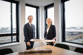 Christophe Fanichet And Anne Rigail Portrait - Paris