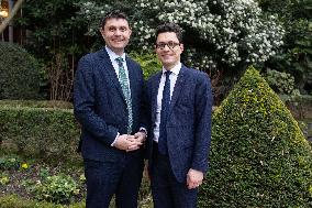 Portrait of Sebastien Saint-Pasteur with Antoine Vermorel-Marques - Paris