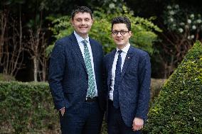 Portrait of Sebastien Saint-Pasteur with Antoine Vermorel-Marques - Paris