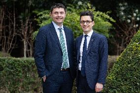 Portrait of Sebastien Saint-Pasteur with Antoine Vermorel-Marques - Paris