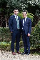 Portrait of Sebastien Saint-Pasteur with Antoine Vermorel-Marques - Paris