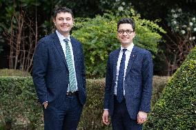 Portrait of Sebastien Saint-Pasteur with Antoine Vermorel-Marques - Paris