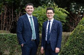 Portrait of Sebastien Saint-Pasteur with Antoine Vermorel-Marques - Paris