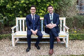 Portrait of Sebastien Saint-Pasteur with Antoine Vermorel-Marques - Paris