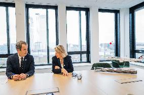 Christophe Fanichet And Anne Rigail Portrait - Paris