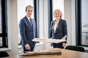 Christophe Fanichet And Anne Rigail Portrait - Paris