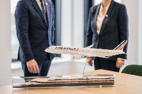 Christophe Fanichet And Anne Rigail Portrait - Paris