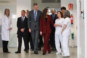 Royals At Visit To Paraplegic National Hospital - Toledo