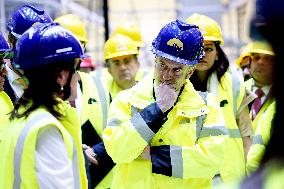 President Macron And Indian PM Modi Visit The ITER - Marseille