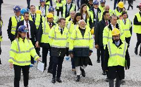 President Macron And Indian PM Modi Visit The ITER - Marseille