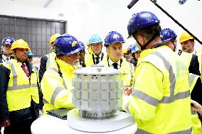 President Macron And Indian PM Modi Visit The ITER - Marseille