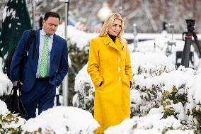 Attorney General Bondi attends meetings at White House