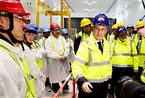 President Macron And Indian PM Modi Visit The ITER - Marseille