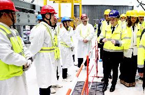 President Macron And Indian PM Modi Visit The ITER - Marseille