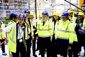 President Macron And Indian PM Modi Visit The ITER - Marseille