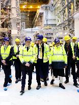 President Macron And Indian PM Modi Visit The ITER - Marseille