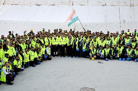 President Macron And Indian PM Modi Visit The ITER - Marseille