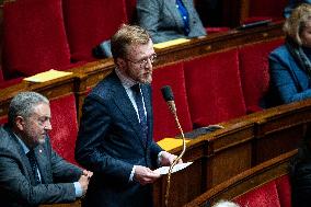 Questions to the government at the National Assembly - Paris AJ