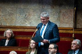 Questions to the government at the National Assembly - Paris AJ