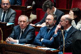 Questions to the government at the National Assembly - Paris AJ