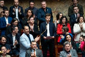 Questions to the government at the National Assembly - Paris AJ