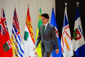 Trudeau Press Conference - Brussels