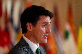 Trudeau Press Conference - Brussels