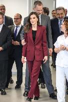 Royals At Visit To Paraplegic National Hospital - Toledo