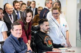Royals At Visit To Paraplegic National Hospital - Toledo