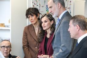 Royals At Visit To Paraplegic National Hospital - Toledo